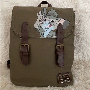Jake Rescuers Down Under Loungefly Backpack - no tags
